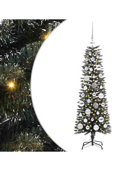 Albero di Natale artificiale Verde 40.5 x 40.5 x 120 cm