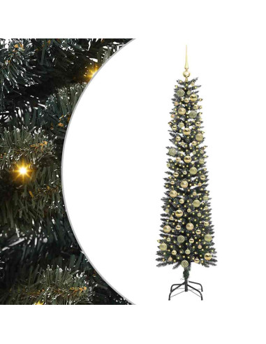 Albero di Natale artificiale Verde 50.5 x 50.5 x 180 cm