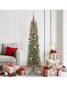 Albero di Natale artificiale Verde 50.5 x 50.5 x 180 cm 2