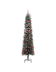 AlberodiNataleartificiale Verde 58 x 58 x 210 cm PVC 2