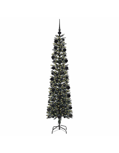 Albero di Natale artificiale con 300 LED Verde 58 x 58 x 210 cm