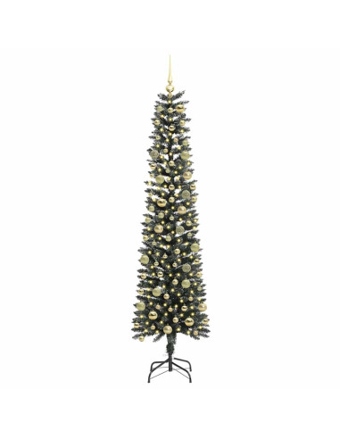 Albero di Natale artificiale con 300 LED Verde 210 cm