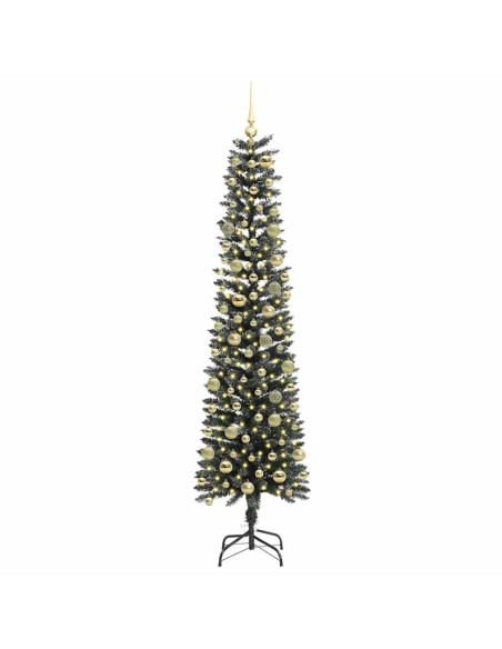 Albero di Natale artificiale con 300 LED Verde 210 cm