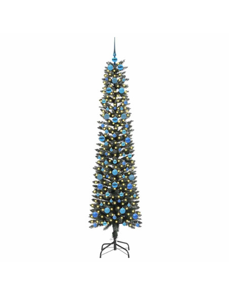Albero di Natale artificiale con 300 LED Verde 58 x 58 x 210 cm