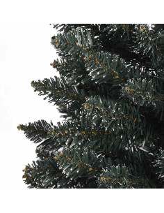 Albero di Natale artificiale con 300 LED Verde 58 x 58 x 240 cm 2