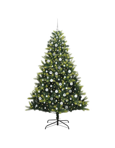Albero di Natale Artificiale con Rami Flessibili 300 LEDs