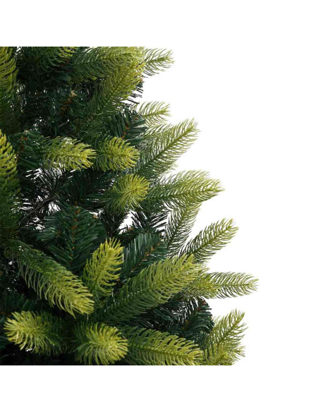 Albero di Natale Artificiale a Cerniera 300 LED Verde 240 cm