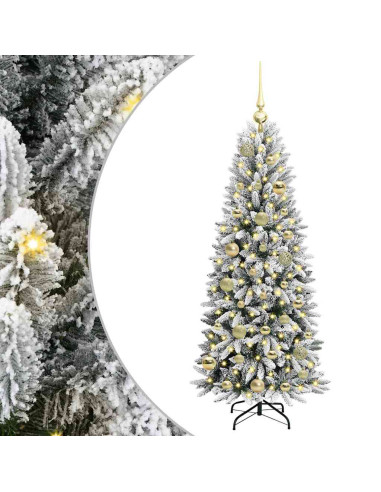 AlberodiNataleartificiale Bianco 53 x 53 x 120 cm PVC