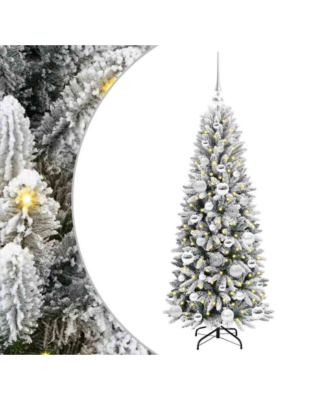 Albero di Natale artificiale Bianco 53 x 53 x 120 cm