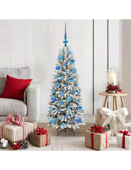 Albero di Natale artificiale Bianco 53 x 53 x 120 cm