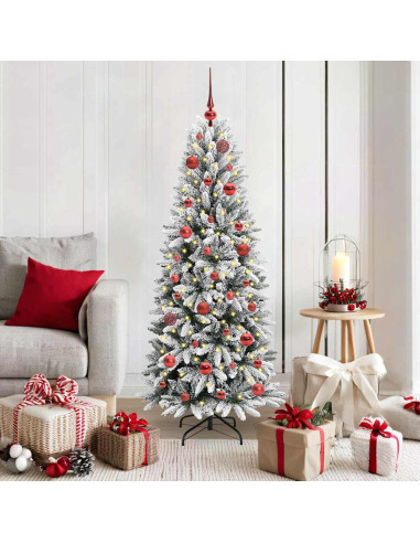 Albero di Natale artificiale Bianco 63 x 63 x 150 cm
