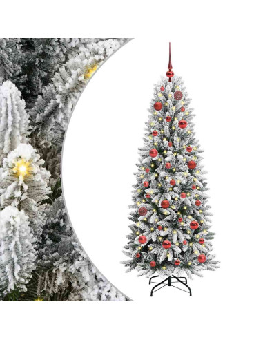 Albero di Natale artificiale Bianco 63 x 63 x 150 cm