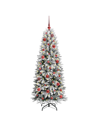 Albero di Natale artificiale Bianco 63 x 63 x 150 cm