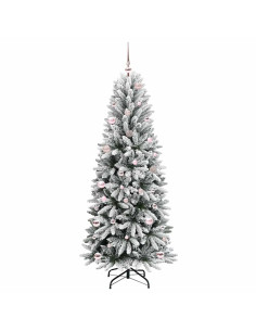 Albero di Natale artificiale Bianco 63 x 63 x 150 cm 2