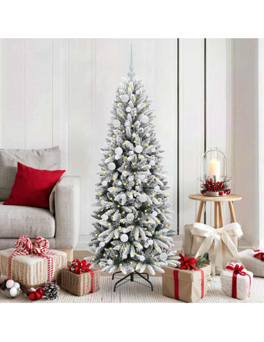 Albero di Natale artificiale Bianco 63 x 63 x 150 cm