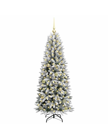 Albero di Natale artificiale Bianco 63 x 63 x 150 cm