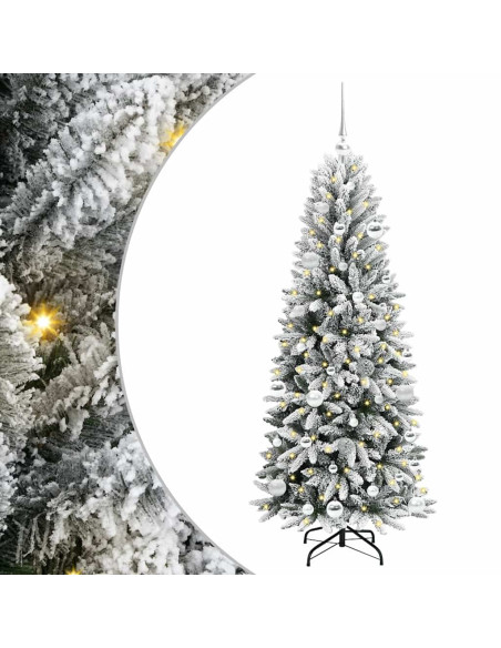 Albero di Natale artificiale Bianco 63 x 63 x 150 cm