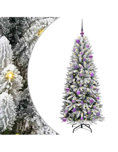 Albero di Natale artificiale Bianco 63 x 63 x 150 cm