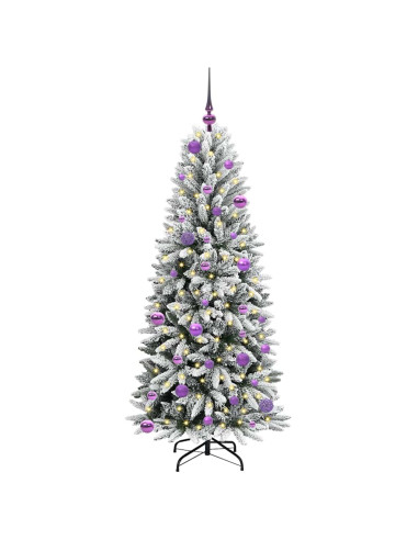 Albero di Natale artificiale Bianco 63 x 63 x 150 cm