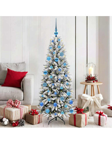 Albero di Natale artificiale Bianco 63 x 63 x 150 cm