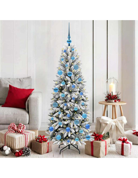Albero di Natale artificiale Bianco 63 x 63 x 150 cm