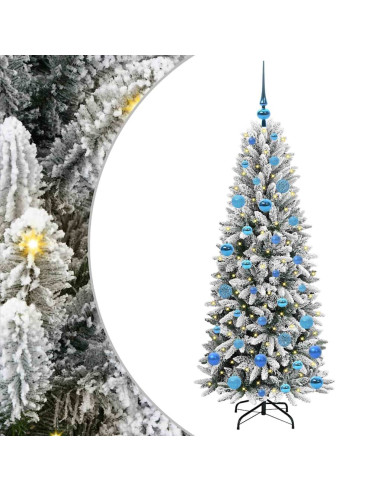 Albero di Natale artificiale Bianco 63 x 63 x 150 cm