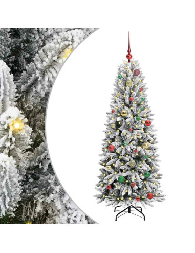 Albero di Natale artificiale Bianco 63 x 63 x 150 cm