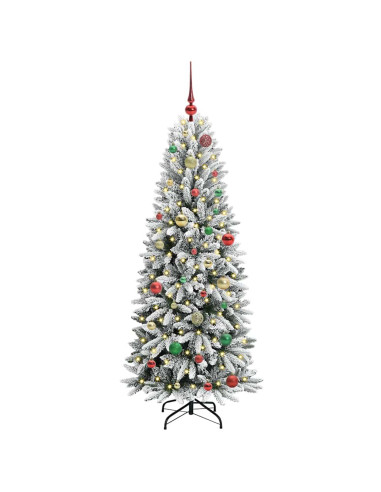 Albero di Natale artificiale Bianco 63 x 63 x 150 cm