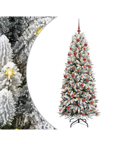 Albero di Natale artificiale Bianco 73 x 73 x 180 cm