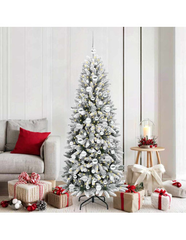 Albero di Natale artificiale Bianco 73 x 73 x 180 cm
