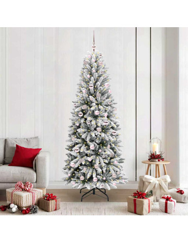 Albero di Natale artificiale Bianco 78 x 78 x 210 cm