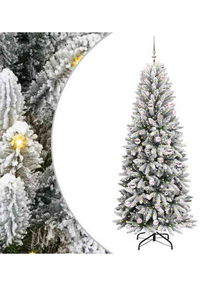 Albero di Natale artificiale Bianco 78 x 78 x 210 cm