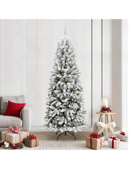 Albero di Natale artificiale Bianco 78 x 78 x 210 cm