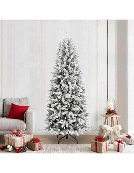 Albero di Natale artificiale Bianco 78 x 78 x 210 cm