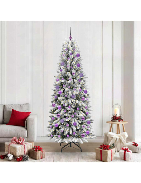 Albero di Natale artificiale Bianco 78 x 78 x 210 cm