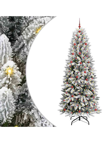 Albero di Natale artificiale Bianco 93 x 93 x 240 cm