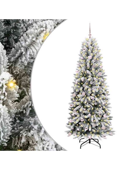 Albero di Natale artificiale Bianco 93 x 93 x 240 cm