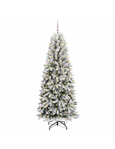 Albero di Natale artificiale Bianco 93 x 93 x 240 cm