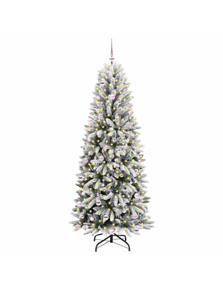 Albero di Natale artificiale Bianco 93 x 93 x 240 cm