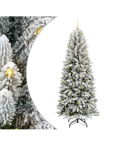 Albero di Natale artificiale Bianco 240 cm
