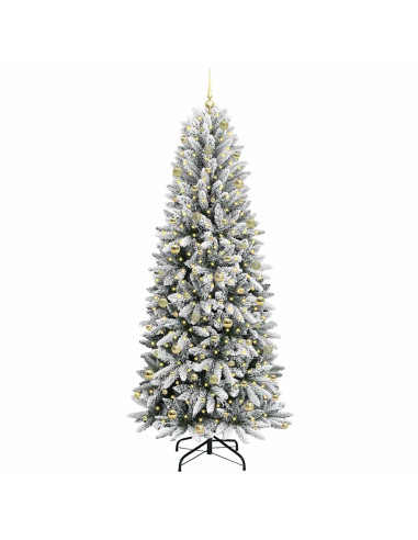 Albero di Natale artificiale Bianco 93 x 93 x 240 cm