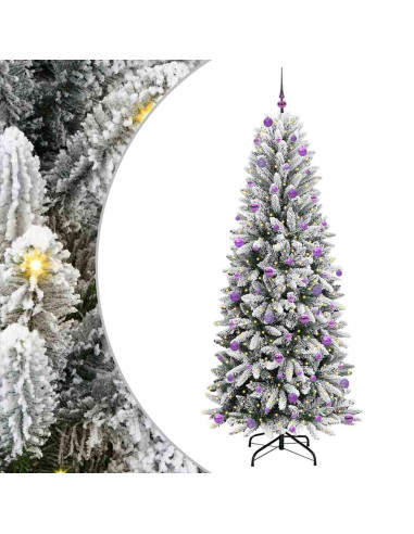 Albero di Natale artificiale Bianco 93 x 93 x 240 cm