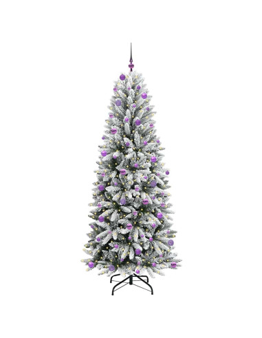 Albero di Natale artificiale Bianco 93 x 93 x 240 cm