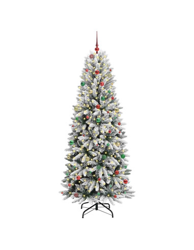 Albero di Natale artificiale Bianco 93 x 93 x 240 cm