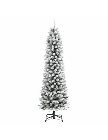 Albero di Natale artificiale con 300 LED Verde e bianco 240 cm