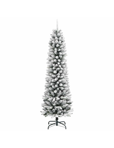 Albero di Natale artificiale con 300 LED Verde e bianco 240 cm