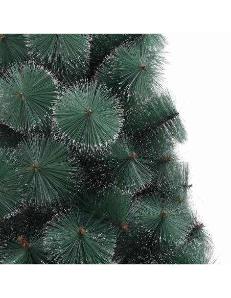 Albero di Natale artificiale preilluminato con set di palle