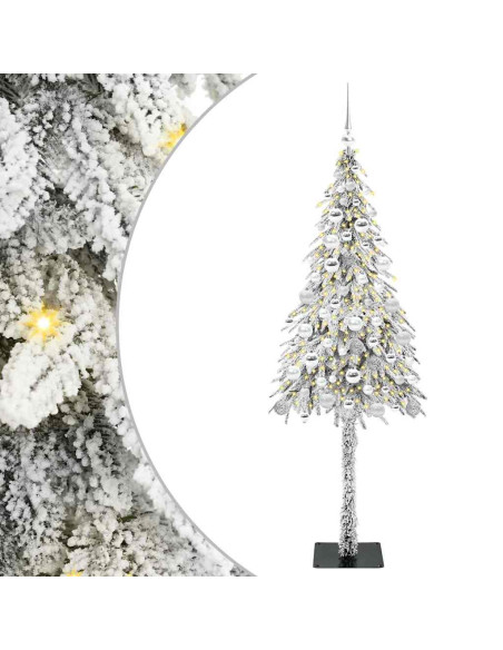 Albero di Natale con 300 LED con supporto 180 cm PE