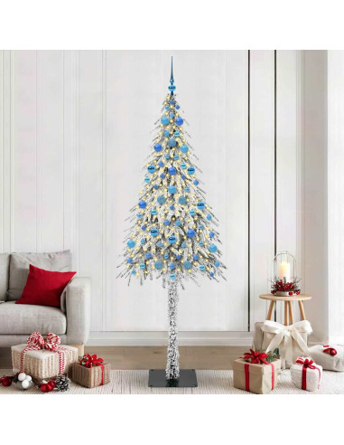 Albero di Natale con 300 LED con supporto 210 cm PE
