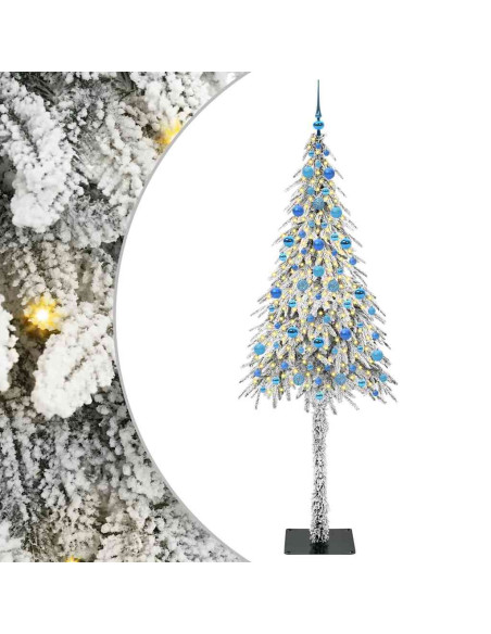 Albero di Natale con 300 LED con supporto 210 cm PE